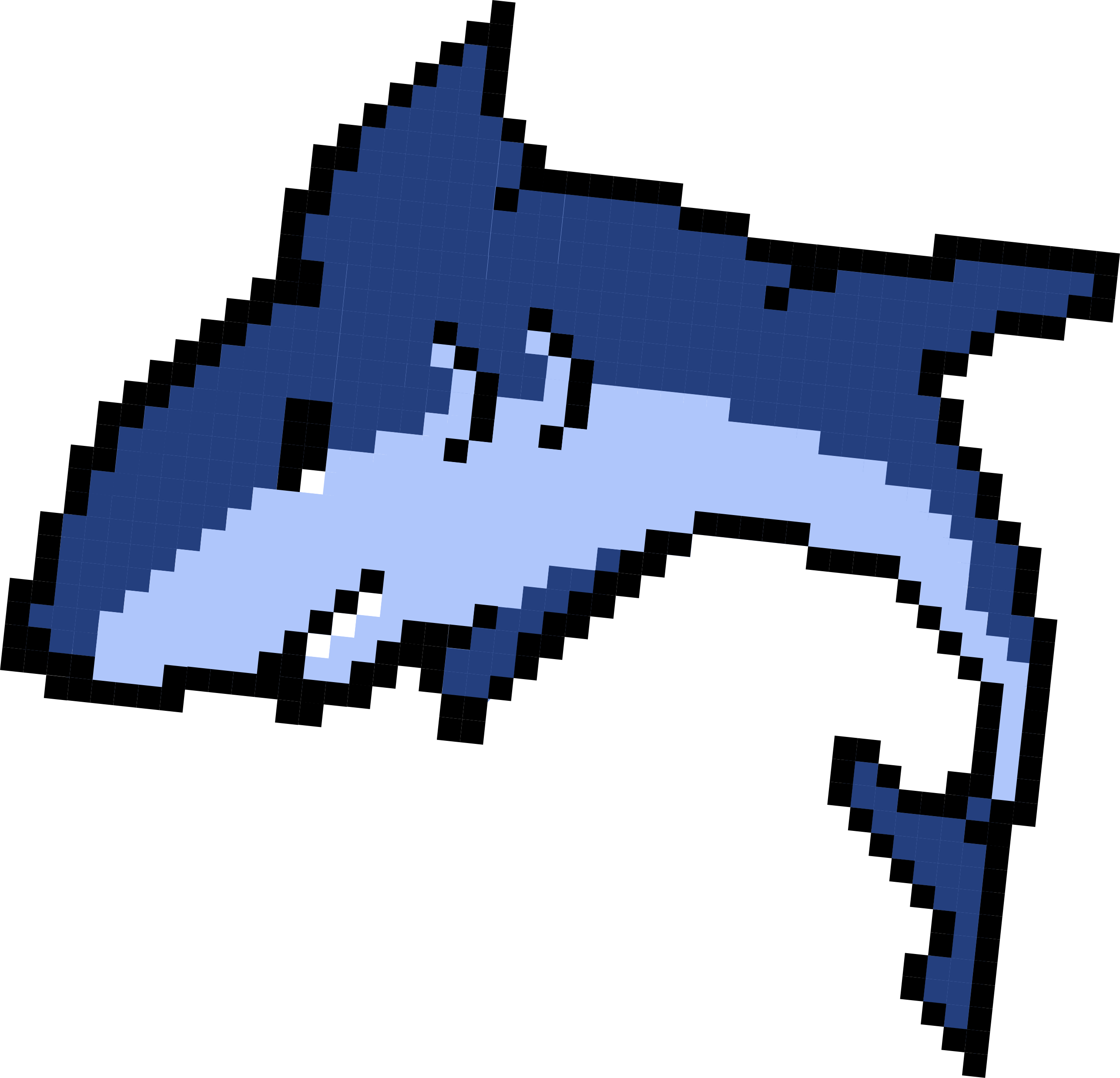 8 Bit Sharks Mascot